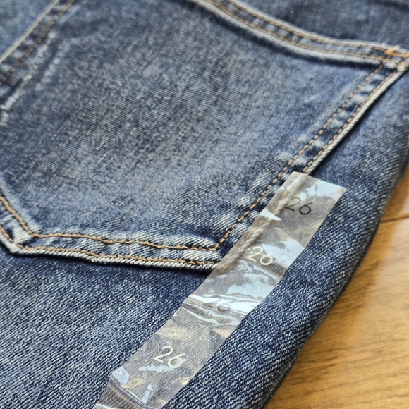 PACSUN Los Angeles Blue Jeans "Vintage Icon" Size 26 NEW WITH TAGS - Picture 9 of 10